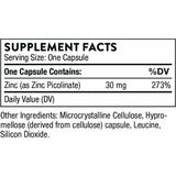 Picolinato de Zinc - 30 mg - Puro Estado Fisico