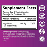 Citrato de Magnesio 1000 mg - Puro Estado Fisico