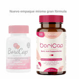 BoriCap Boric Acid Vaginal Suppositories 600 mg - 30 Cápsulas - Puro Estado Fisico