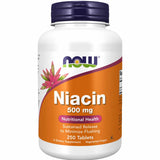 Niacina (vitamina B3) 500 mg - 250 Tabletas - Puro Estado Fisico