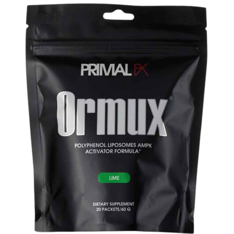 PrimalFX Ormux Soporte Inmunológico - Sabor Lima - 20 Sobres- Puro Estado Físico