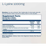 L-Lysine  - 90 Tabletas - Puro Estado Fisico