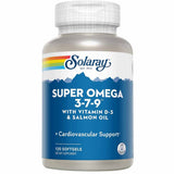 Solaray Super Omega 3 7 9 - 120 Cápsulas Blandas - Puro Estado Fisico