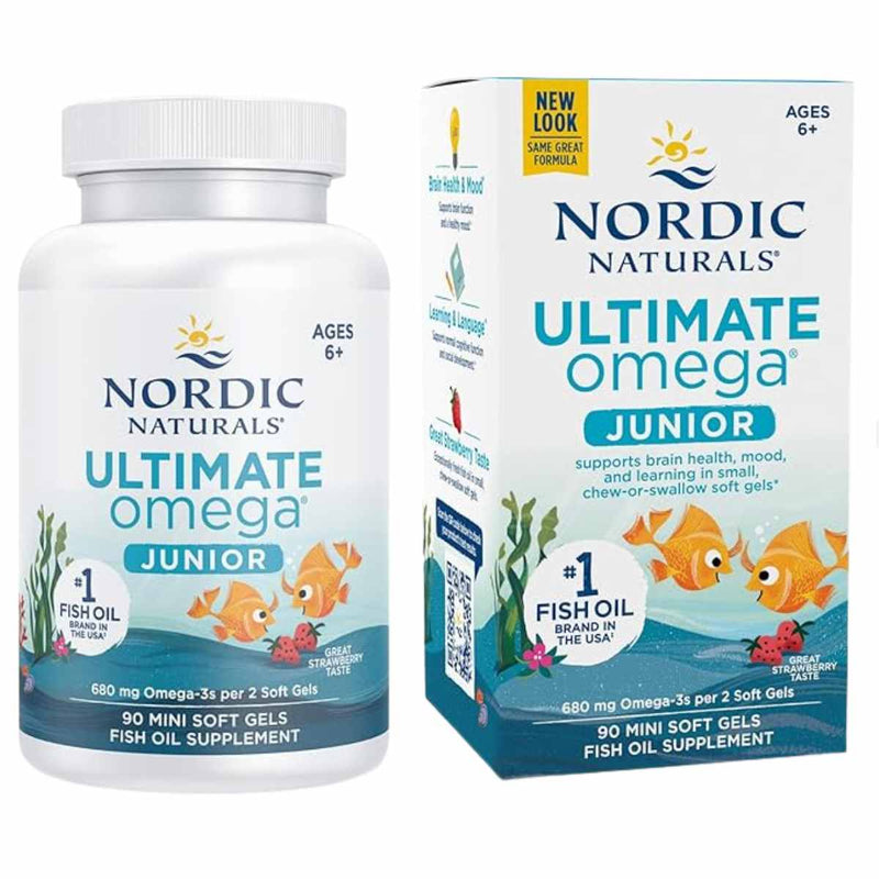 Nordic Naturals Ultimate Omega Jr - Fresa - Puro Estado Fisico