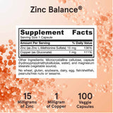 Zinc Balance - 100 Cápsulas - Puro Estado Fisico