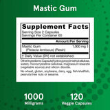 Jarrow Formulas Mastic Gum 1000 mg - Puro Estado Fisico
