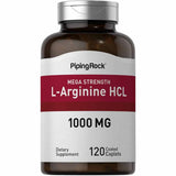 Piping Rock Arginina HCL 1000 mg - 120 Comprimidos Recubiertos - Puro Estado Fisico