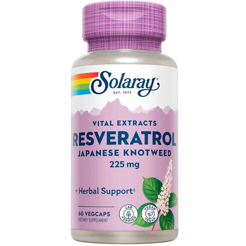 Resveratrol 225mg - 60 Cápsulas - Puro Estado Fisico