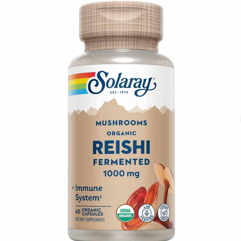 Hongo Reishi - 1000 mg - 60 Cápsulas Vegetales - Puro Estado Fisico