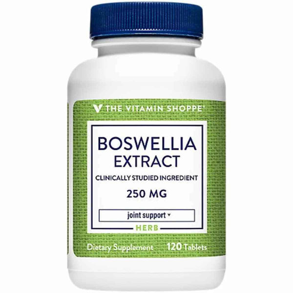 The Vitamin Shoppe Extracto De Boswellia Serrata 250 mg - 120 Tabletas - Puro Estado Físico