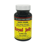  Potencia tu bienestar con Royal Jelly 2000 mg de YS Eco Bee Farms.