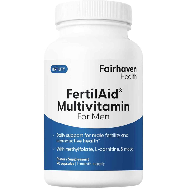 Fairhaven FertilAid for Men - 90 Cápsulas - Puro Estado Fisico