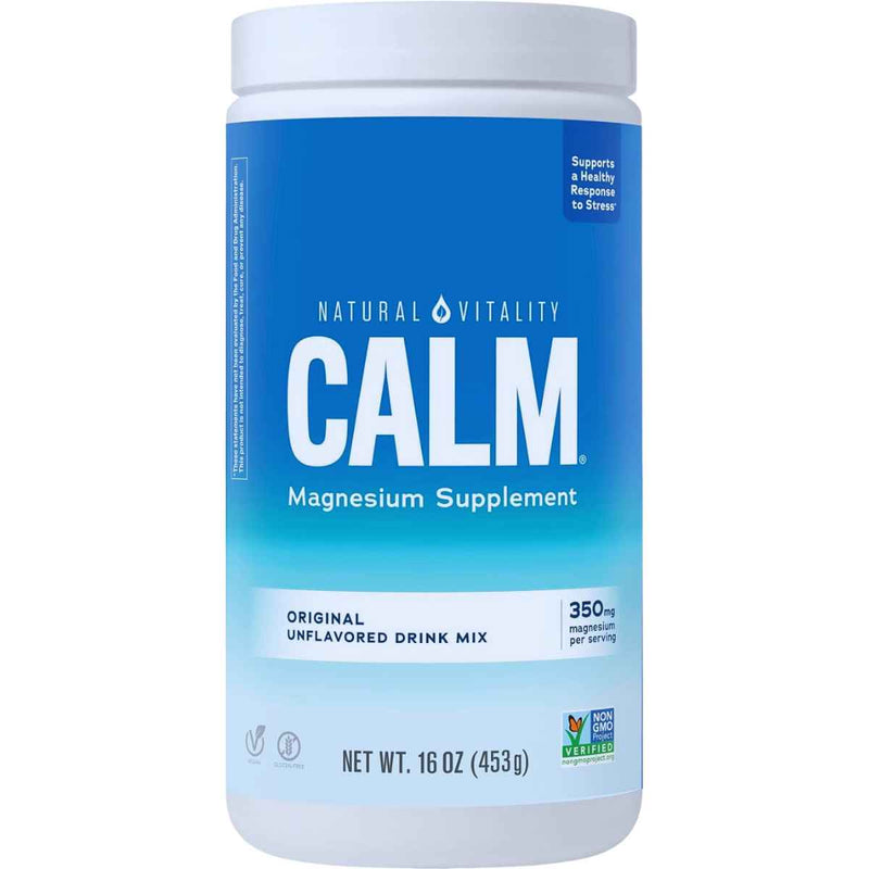 Natural Vitality Calm Magnesio - 453 g - Puro Estado Físico