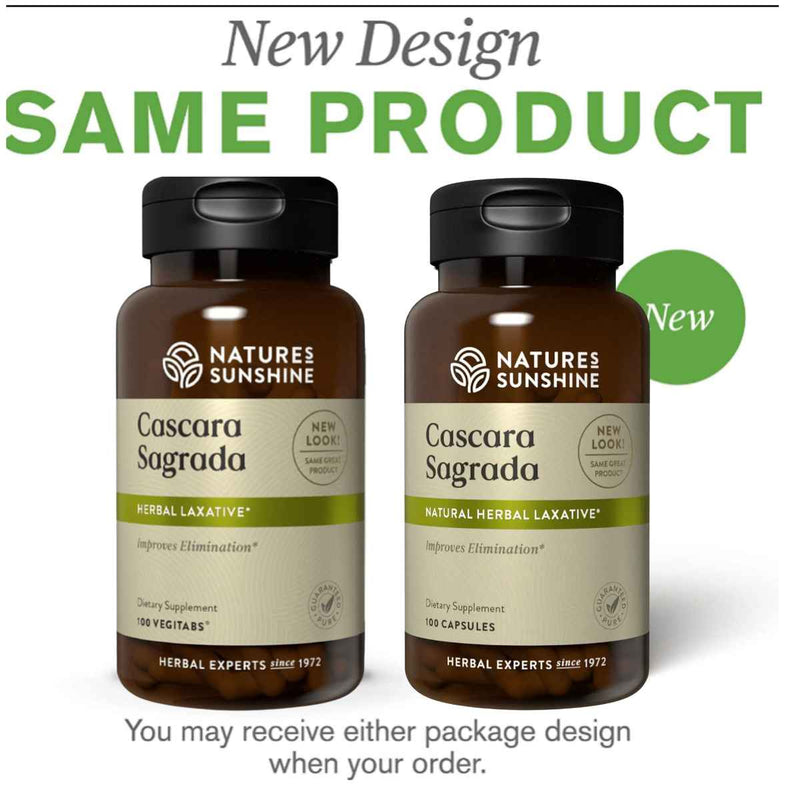 Cascara Sagrada - 100 Capsulas - Puro Estado Fisico