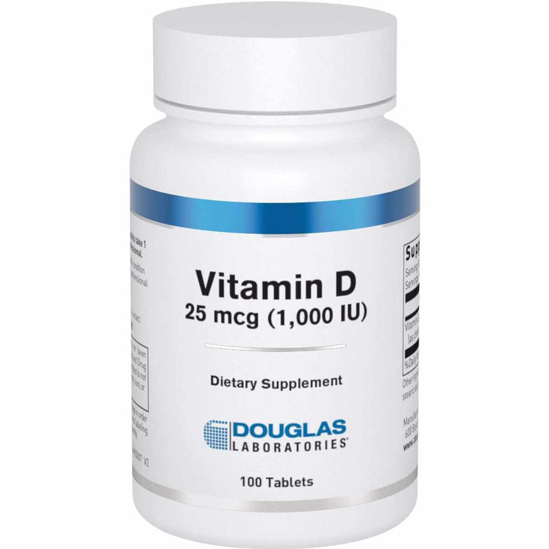 Douglas Laboratories Vitamin D 1000 IU - 100 Tabletas