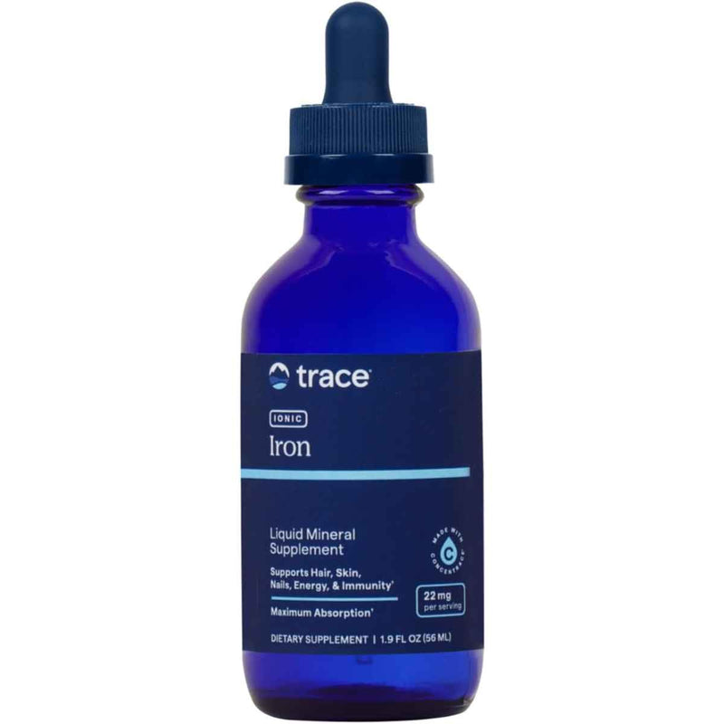 Trace Minerals Hierro Iónico 22 Mg - 56 ml - Puro Estado Fisico