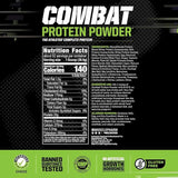 MusclePharm Proteína en Polvo - Sabor Galletas y Crema - 4 lb - Tabla Nutricional - Puro Estado Físico