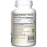 Jarrow Formulas Probiótico Saccharomyces Boulardii con MOS 5 Mil Millones CFU - 180 Cápsulas Vegetales - Tabla Nutricional - Puro Estado Físico