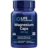 Life Extension Magnesio 500 mg - 100 Cápsulas Vegetarianas - Puro Estado Físico