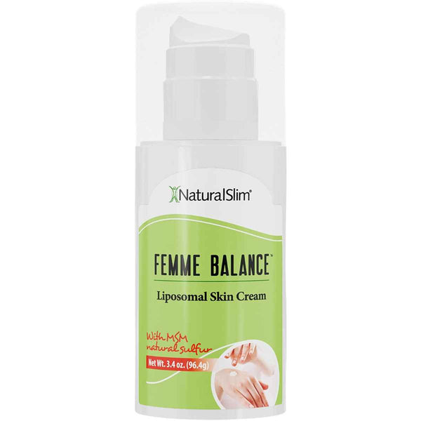 NaturalSlim Femme Balance™ Crema De Progesterona - 96,4 g - Puro Estado Físico