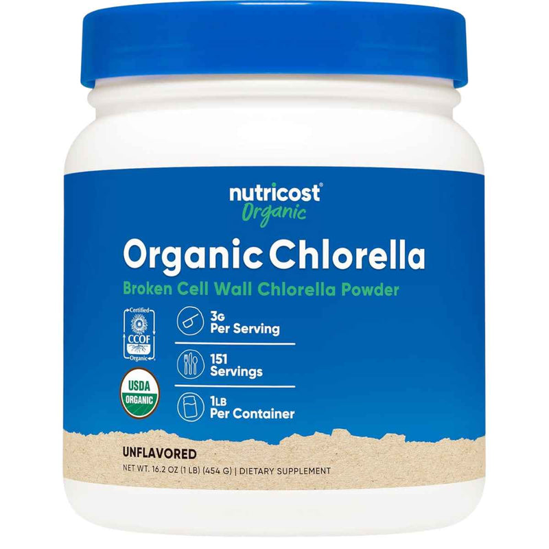 Clorela Orgánica - 454 g - Puro Estado Fisico