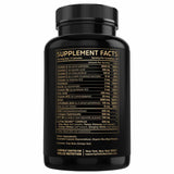 Hollis Nutrition  Alpha Beard - 60 Cápsulas Vegetales - Tabla Nutricional - Puro Estado Físico