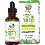 MaryRuth Organics Probiótico Líquido Orgánico - 60 ml - Puro Estado Físico