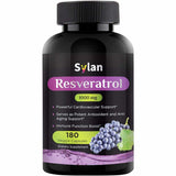 Sylan Trans Resveratrol 1000 mg - 180 Cápsulas Vegetales - Puro Estado Físico