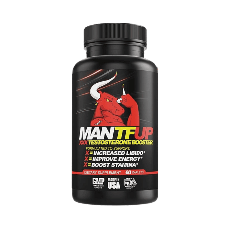 MANTFUP Potenciador De Testosterona: 60 comprimidos para un rendimiento óptimo.