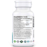 Kappa Nutrition Complejo de Magnesio L-Treonato Avanzado - 120 Cápsulas - Tabla Nutricional - Puro Estado Físico
