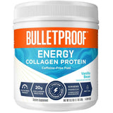 Bulletproof Proteína Colágeno Energizante - Sabor Haba de Vainilla - 518 g - Puro Estado Físico
