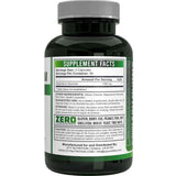ZYY Glicinato De Magnesio 1000 mg - 180 Cápsulas - Tabla Nutricional - Puro Estado Físico