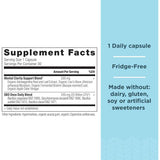 Ancient Nutrition Probióticos SBO Claridad Mental Diaria - 30 Cápsulas - Tabla Nutricional - Puro Estado Físico