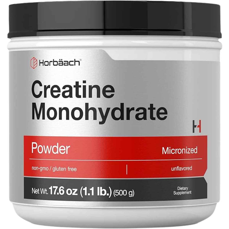 Horbaach Monohidrato de creatina - 500 g - Puro Estado Físico