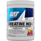 Gat Sport Creatina HCl + - Sabor Ponche de Frutas - 180 g - Puro Estado Físico