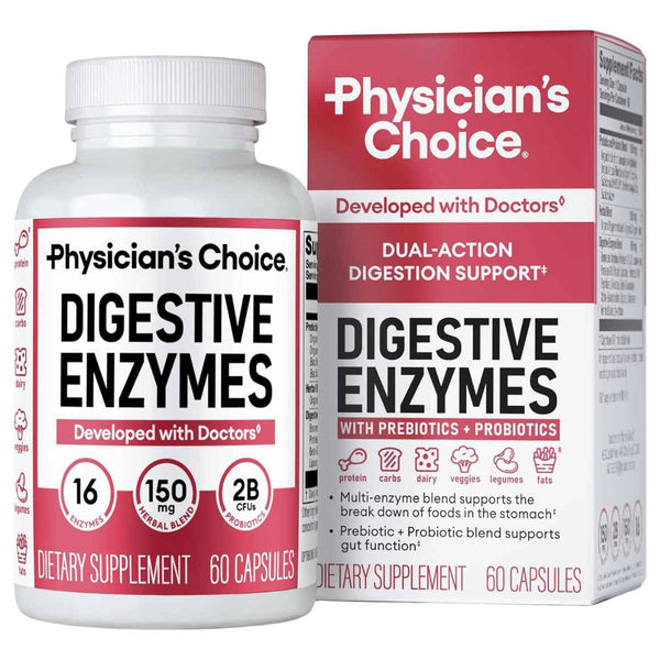 Physican Choice Enzimas Digestivas - Cápsulas