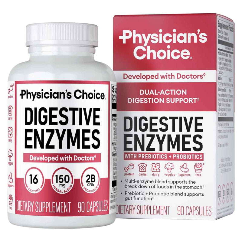 Physican Choice Enzimas Digestivas - Cápsulas