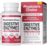 Physicians Choice Enzimas digestivas - 180 Cápsulas - Puro Estado Físico