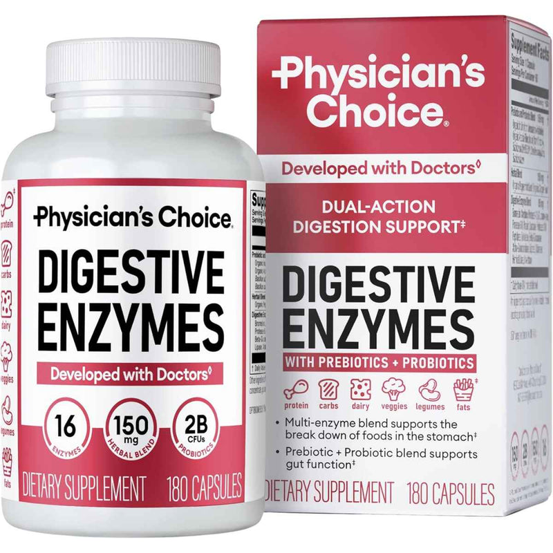Physican Choice Enzimas Digestivas - Cápsulas