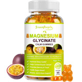GreenPeople Suplemento de Gomitas de Glicinato de Magnesio 400 mg - Sabor Maracuyá - 60 Gomitas - Puro Estado Físico