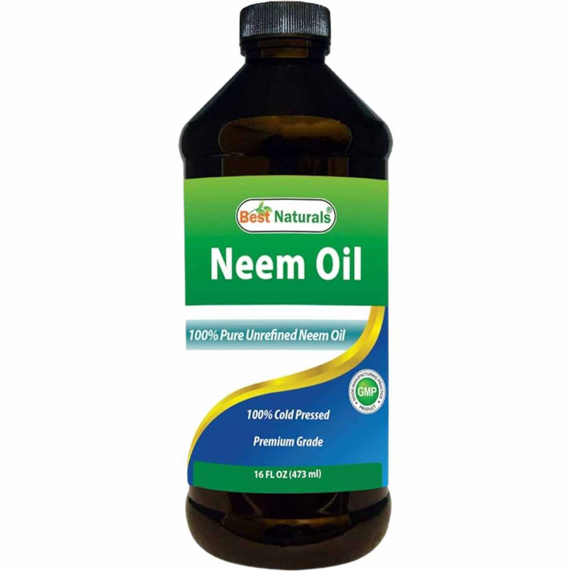  "Experimenta la excelencia en cuidado natural con el Aceite de Neem de Best Naturals, tu aliado para una piel y cabello saludables. Descubre sus beneficios en una botella de 473 ml."