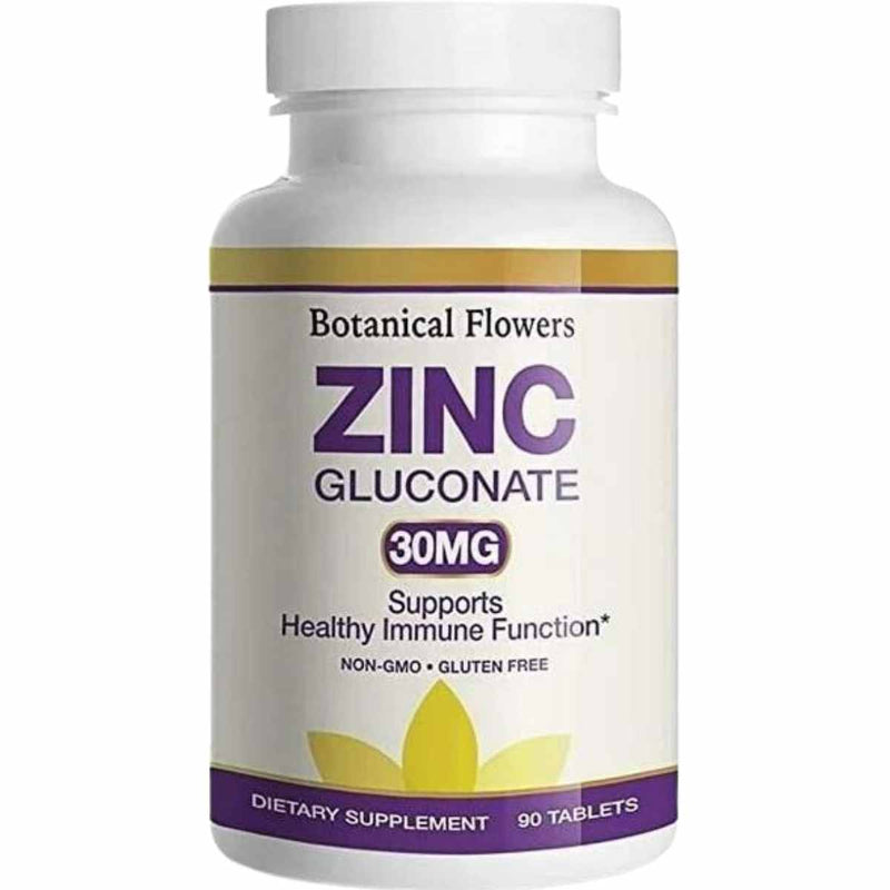  "Descubre el poder de Botanical Flowers Gluconato de Zinc 30 mg con 90 tabletas. ¡Potencia tu bienestar con la calidad que mereces!"