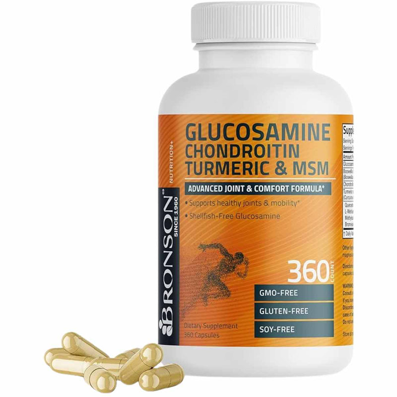 Glucosamina Condroitina Cúrcuma y MSM - Puro Estado Fisico