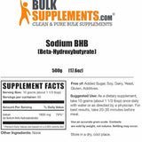  Polvo BHB de Sodio de BULKSUPPLEMENTS.COM: tu clave para la cetosis y el rendimiento óptimo. ¡Descúbrelo ahora!