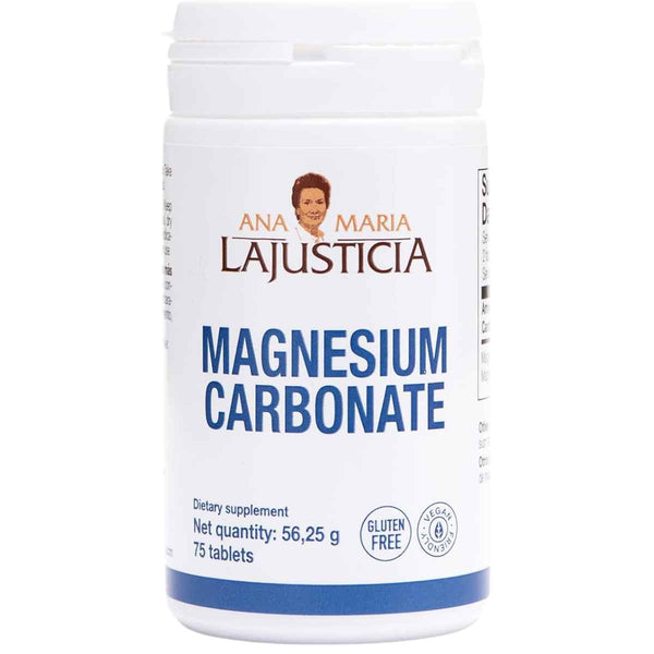 Ana María Lajusticia Carbonato De Magnesio - 75 Tabletas - Puro Estado Físico