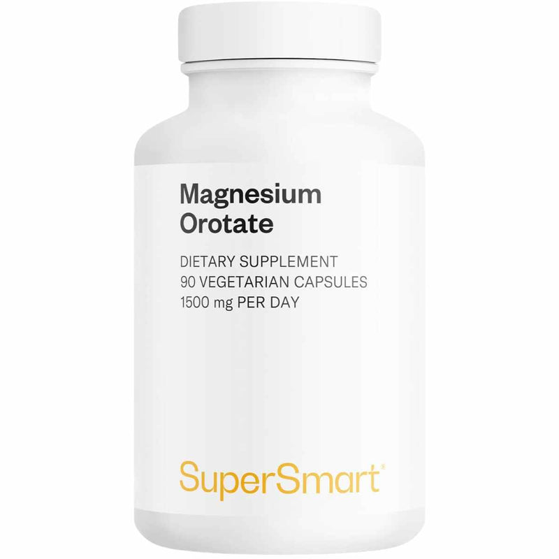 SuperSmart Orotato de Magnesio 1500 mg - 90 Cápsulas Vegetarianas