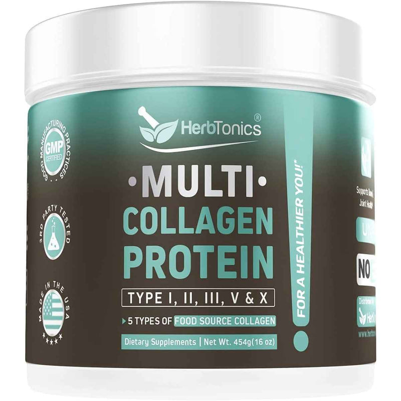 Herbtonics Multi Collagen Protein - 454 g