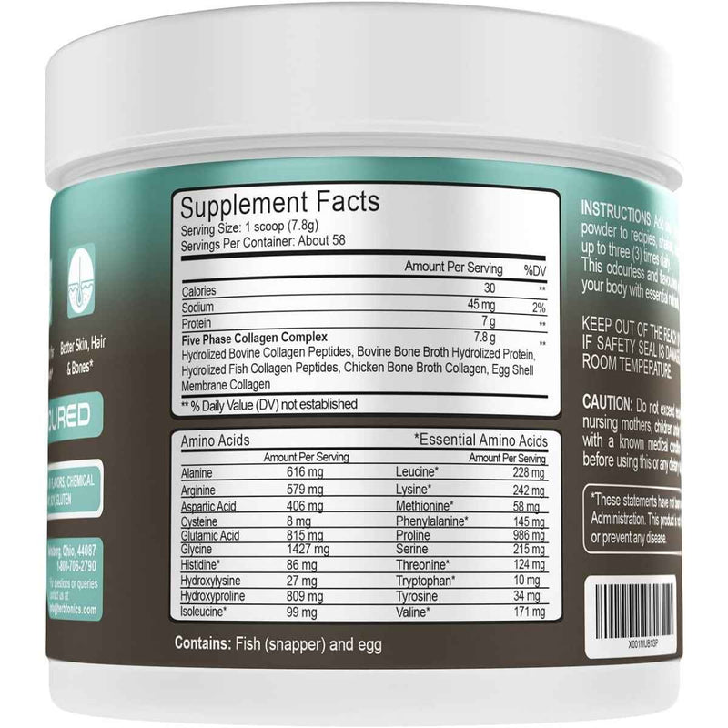 Herbtonics Multi Collagen Protein - 454 g