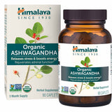 Himalaya Organic Ashwagandha - 90 Comprimidos - Puro Estado Fisico