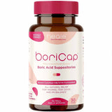 BoriCap Boric Acid Vaginal Suppositories 600 mg - 30 Cápsulas - Puro Estado Fisico